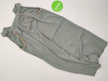 sukienka butelkowa zieleń h: Sukienka damska, rozmiar S — 2