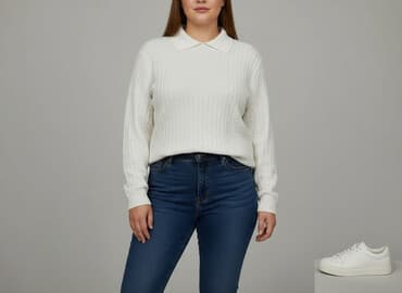 gruby sweter: Sweter damski, rozmiar 3XL — 6