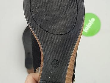 biale sandaly na platformie: Sandały damskie, rozmiar 39 — 5