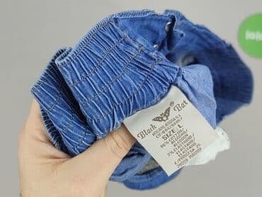 spodenko spódniczka jeans: Spódnica damska, rozmiar L — 4