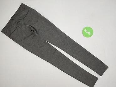 rurowy: Skinny, Spodnie materiałowe damskie, rozmiar S — 3