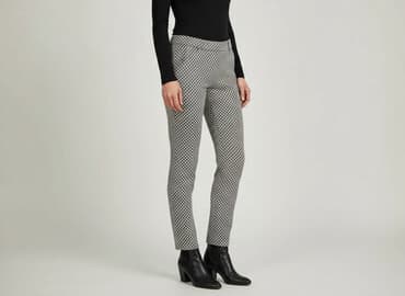 spodnie serduszka by o la la czarne: KappAhl, Spodnie materiałowe damskie, rozmiar S — 7