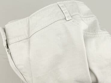 spodnie woskowane białe: Spodnie materiałowe damskie, rozmiar XL — 6