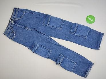 cargo sukienki: Denim, Spodnie cargo damskie, rozmiar 2XS — 2