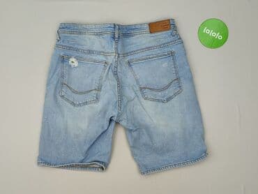 spodenki jeansowe męskie pull bear: PULL&BEAR, Szorty dla mężczyzn, rozmiar M — 3