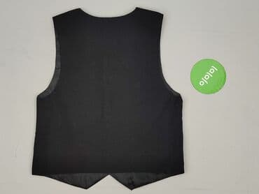 niebieska marynarka szare spodnie: Kamizelka damska, S — 3