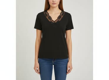 koszulki ideal z koronką: T-shirt damski, rozmiar M — 1