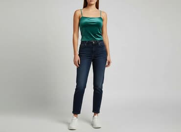 bluzki wyszczuplające sylwetkę: Gina Tricot, Top damski, rozmiar S — 7