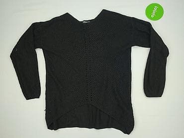 czarne golfy: Jean Pascale, Sweter damski, rozmiar M — 2