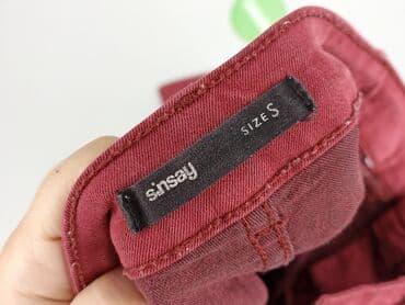 jeansy bordowe damskie: Sinsay, Jeansy damskie, rozmiar S — 4