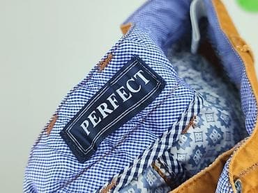 spodnie materialowe stradivarius: Perfecto, Spodnie 3/4 dla mężczyzn, rozmiar S — 4