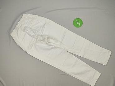 trampki biale h: Spodnie materiałowe damskie, rozmiar S — 3