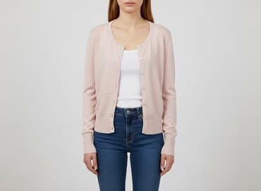 sweter z dinozaurem: Divided, Kardigan damski, rozmiar M — 8