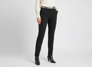 kapcie ars: Orsay, Spodnie materiałowe damskie, rozmiar M — 8