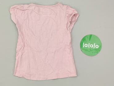 różowa koszulka niemiec: T-shirt, 6-9 months, condition - Good — 3