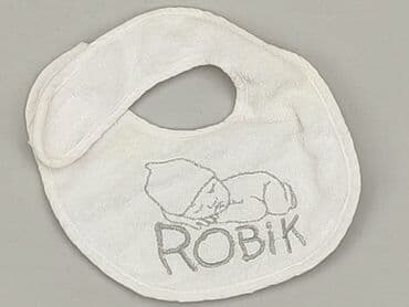 koszula z muslinu: Baby bib, color - White, condition - Good — 1