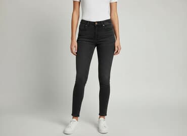 dżinsy motocyklowe damskie: Miss RJ, Jeansy damskie, rozmiar XS — 7