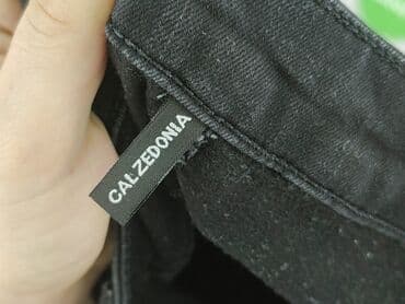 krótkie spodenki do grubych rajstop: Calzedonia, Jeans for women, size M (EU 38) — 4