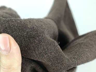 brązowe spodnie woskowane stradivarius: Spodnie damskie, rozmiar S — 4