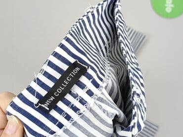 krótkie spodenki z lampasami: New Collection, Spodnie materiałowe damskie, rozmiar S — 4