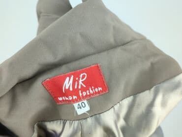 marynarka damska w jodełkę: Elegancki komplet, L — 4