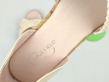 czerwone sandały na słupku ccc: Anna Field, Sandały damskie, rozmiar 36 — 6