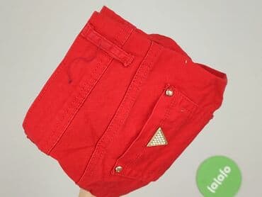 krótkie jeansowe spodenki z wysokim stanem podarte: Miaoni, Szorty damskie, rozmiar S — 5