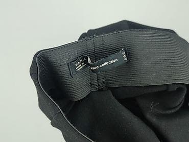 kurtka patchwork zara: Zara, Legginsy Ze skóry ekologicznej damskie, rozmiar M — 4