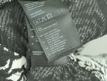 czarną sukienka z białym kołnierzykiem h m: H&M, Sukienka damska, rozmiar M — 7