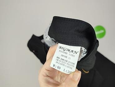 manfinity meskie: Męskie spodnie BIGMAN BM098-11 - Krój: klasyczne spodnie materiałowe — 4