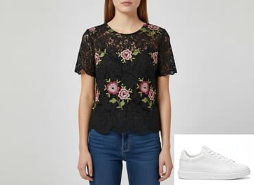 bluzki emo: New Look, Bluzka damska, rozmiar S — 7