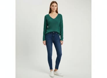 nylon sweter: Moodo, Sweter damski, rozmiar XS — 7