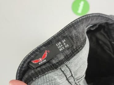 srebrne buty deichmann: Daysie, Jeansy damskie, XS — 6