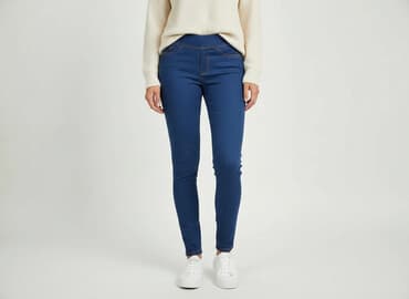 new look jeansy damskie: Denim Co, Legginsy rozmiar S — 7