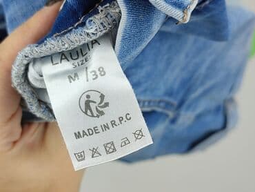 spodenki jeansowe damskie krótkie: Laulia, Szorty damskie, M — 6