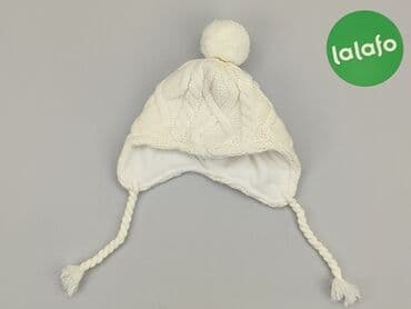 stradivarius spodnie biale: Czapeczka, 6-9 miesięcy, stan - Idealny — 2