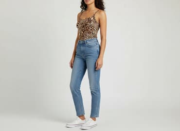 tanie sukienki w panterkę: Sukienka damska, rozmiar L — 1