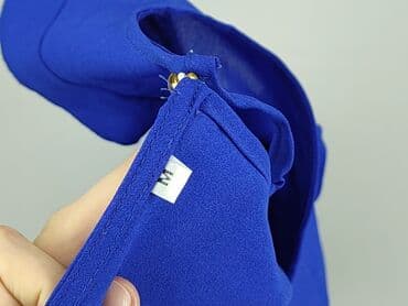 kobaltowa sukienka mohito: Bluzka damska, rozmiar M — 4