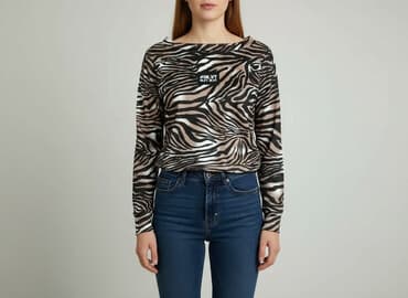 bluzy z motywem zwierzęcym: MEGI, Women's blouse, size M — 1