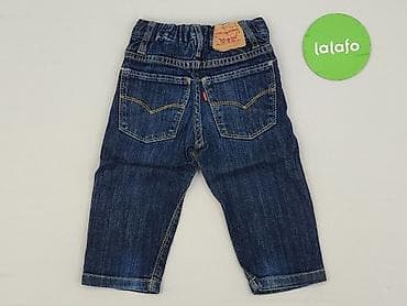 patchworkowe spodnie: Spodnie jeansowe, Levi's, 9-12 miesięcy, stan - Bardzo dobry — 3