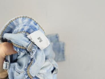 biale szerokie jeansy: Jeansy damskie, rozmiar M — 5