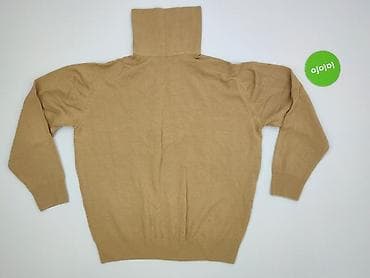 bialy sweter: Golf damski, rozmiar 2XL — 2