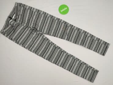 sukienka w geometryczne wzory h m: H&M, Material trousers for women, size XS (EU 34) — 2