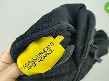 tupac pull and bear: Calvin Klein Jeans, Bluza z kapturem dla mężczyzn, rozmiar L — 4