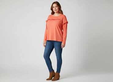 apricot bluzki: Bluzka damska, rozmiar 2XL — 6