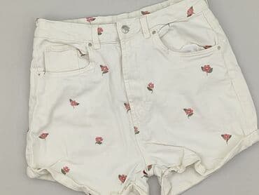 krótkie spodenki off white: Denim, Szorty damskie, rozmiar M — 1