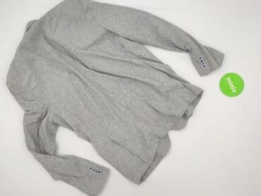 sukienki wizytowe bialcon: Męska marynarka LIVERGY - Kolor: jasny szary melanż - Rozmiar z — 3