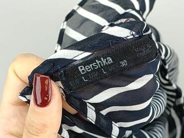 czarne bluzki z siateczki bershka: Bershka, Bluzka damska, rozmiar L — 4