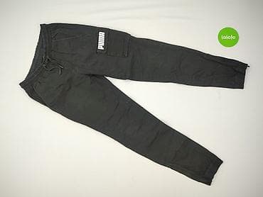 basic t shirt oversize: Puma, Tracksuit bottoms for men, size S — 2