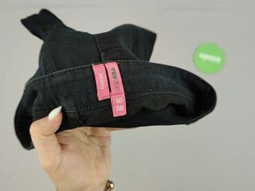 krótkie spodenki damskie jeansowe czarne: Szorty damskie, rozmiar S — 4